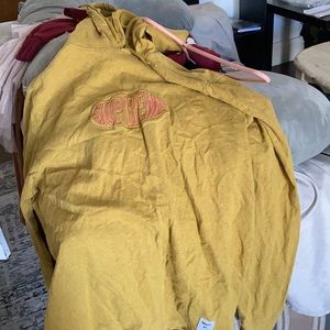 Yellow / gold supreme hoodie